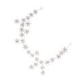 thumbnail image 2 of EeaseCA 1 Pce Étoiles Design Cheveux Strass Cheveux Mode Couvre-Chef Mariage Coiffe pour Mariée Filles Femmes Argent, 2 of 7