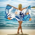 thumbnail image 2 of Bath Towels Ultra Fine Fiber Beach Towel Ultra Light Bath Towel Sand Beach Blanket Travel Swimming Pool Multifunctional Towel 28x60 Inches Towels for Bathroom, 2 of 7