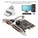 thumbnail image 4 of Adaptador de Puerto PCIe ANGGREK Tarjeta de expansión PCIe a RS232 Puerto paralelo 25 pines 9 pines, 4 of 8