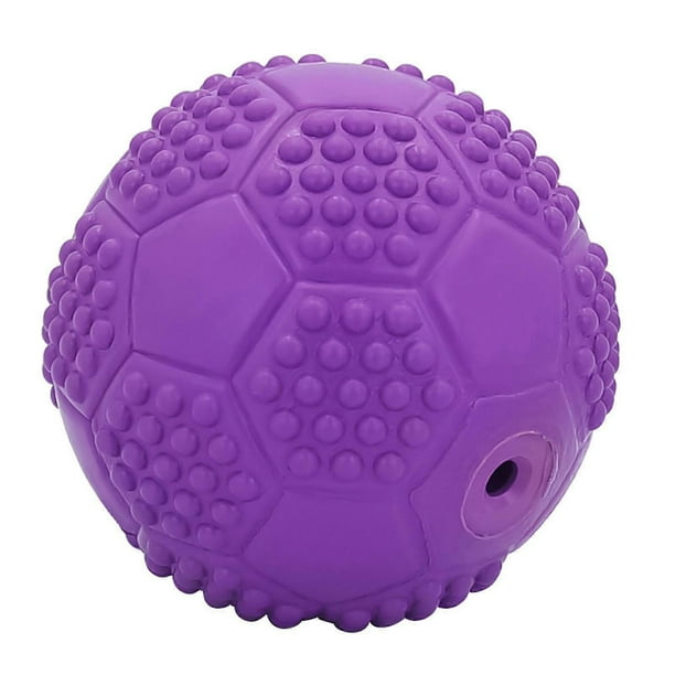 Dog Chew Toy Teeth Grinding High Toughness Rubber Small Medium Large Dog Squeaky Soccer Ball Pet Supplies