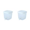 thumbnail image 1 of Guardoinrt Pichet d'Eau Froide Estival Polyvalent avec Récipient Pichet d'Eau Polyvalent pour Café Thé Glacé Style A Ensemble de 2, 1 of 6