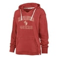 thumbnail image 2 of Women's '47  Scarlet San Francisco 49ers Plus Size Clarity Kennedy Pullover Hoodie, 2 of 3