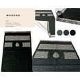 thumbnail image 3 of Muslim Prayer Rug, Prayer Mat, Turkish Prayer Mats, Prayer Rug for Muslim Man, Women, Kaaba Themed Jai Namaz for Salat, Seccade for Muslims “44 x 27” with Extra 1.5 Frills on Both Sides… (Black), 3 of 3