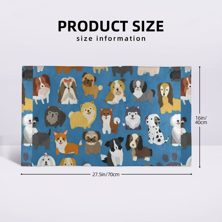 Pug towel clearance walmart