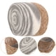 thumbnail image 3 of Cesta de algas marinas para macetas, cesta tejida para plantas, contenedores para plantas, forros de plástico para macetas de exterior y decoración de interiores., 3 of 7