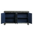 thumbnail image 3 of 60"L X 15"W X 32"H Console Table in Rustic Gray, 3 of 4