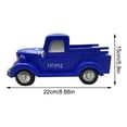 thumbnail image 3 of Vintage Blue Truck Home Decor Rustic Farmhouse Style Decorative Accent for Shelves, Mantel, or Tabletop Display, 3 of 6