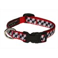 thumbnail image 1 of Harengbone-white-blk.1-c Collier pour Chien Pied de Poule, Noir et Blanc - Extra Small, 1 of 1