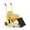 Yellow with Gloves, variant on Hydraulic Material Lift with 440 LBS Capacity, Multifunctional Pallet Truck & Stacker, 36" Max Lift Height, Adjustable Forks & Steel Platform, Hand-Operated Lift Table