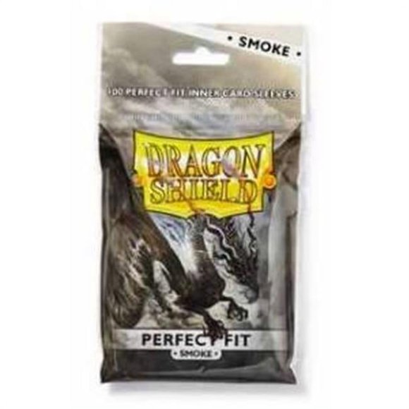 Arcane Tinmen ATM13023 Dragon Shield Perfect Fit Sleeves Box, Smoke - 100 Count