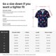 thumbnail image 5 of Balery Sea Jellyfish Camisa Casual de Manga Corta con Botones para Hombre, Texturizada, Estilo Cubano, para Playa, Verano-Small, 5 of 5