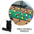 thumbnail image 3 of Pawsdot Foosball Accessories Black Plastic Handles Easy to Clean 4Pcs, 3 of 8