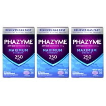 3 Pack - Phazyme Maximum Strength Softgels, 36 Each