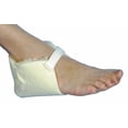 thumbnail image 4 of Essential Medical Supply Sheepette Synthetic Sheepskin Heel Protectors - Universal Fit, 1 Pair, 4 of 5