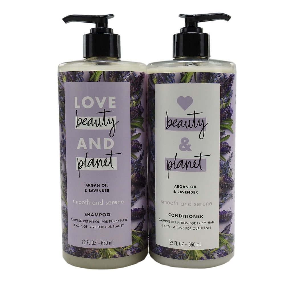 Love beauty AND Argan Oil & Lavender Smooth & Serene Shampoo/Conditioner