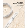 thumbnail image 6 of 10Pack Silicone Cable Ties Cord Organizer Wrap Reusable Elastic Adjustable Wire Ties Management with Lock Buckle, Charger Cable Strap Tie, Electrical Cord Keeper for Travel Home, White, 6 of 14