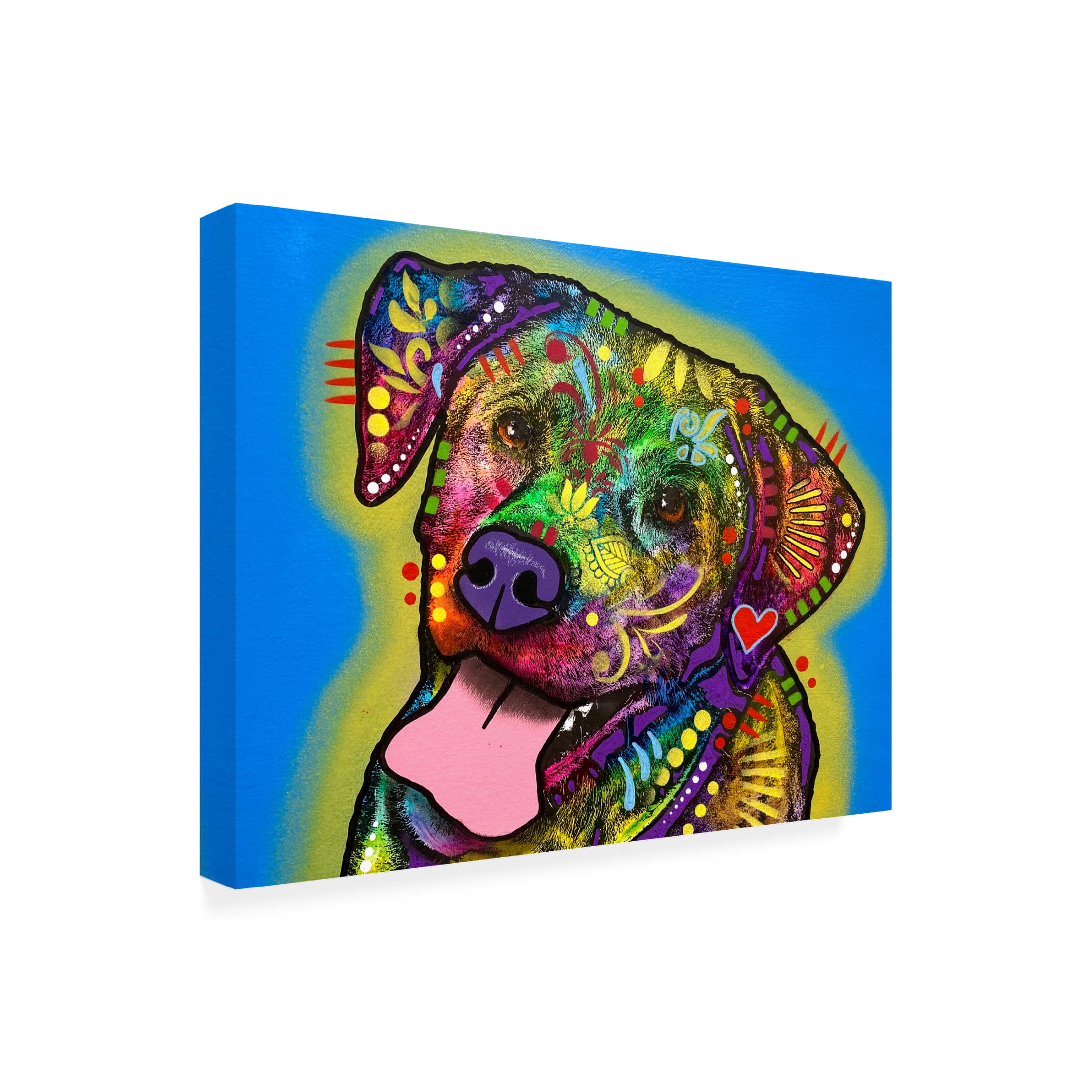 Canvas Wall Art - Dean Russo 'You Just Say The Word' Wall Art for Living Room, Bedroom, or Office Décor by Trademark Fine Art - 24 x 18 Inches