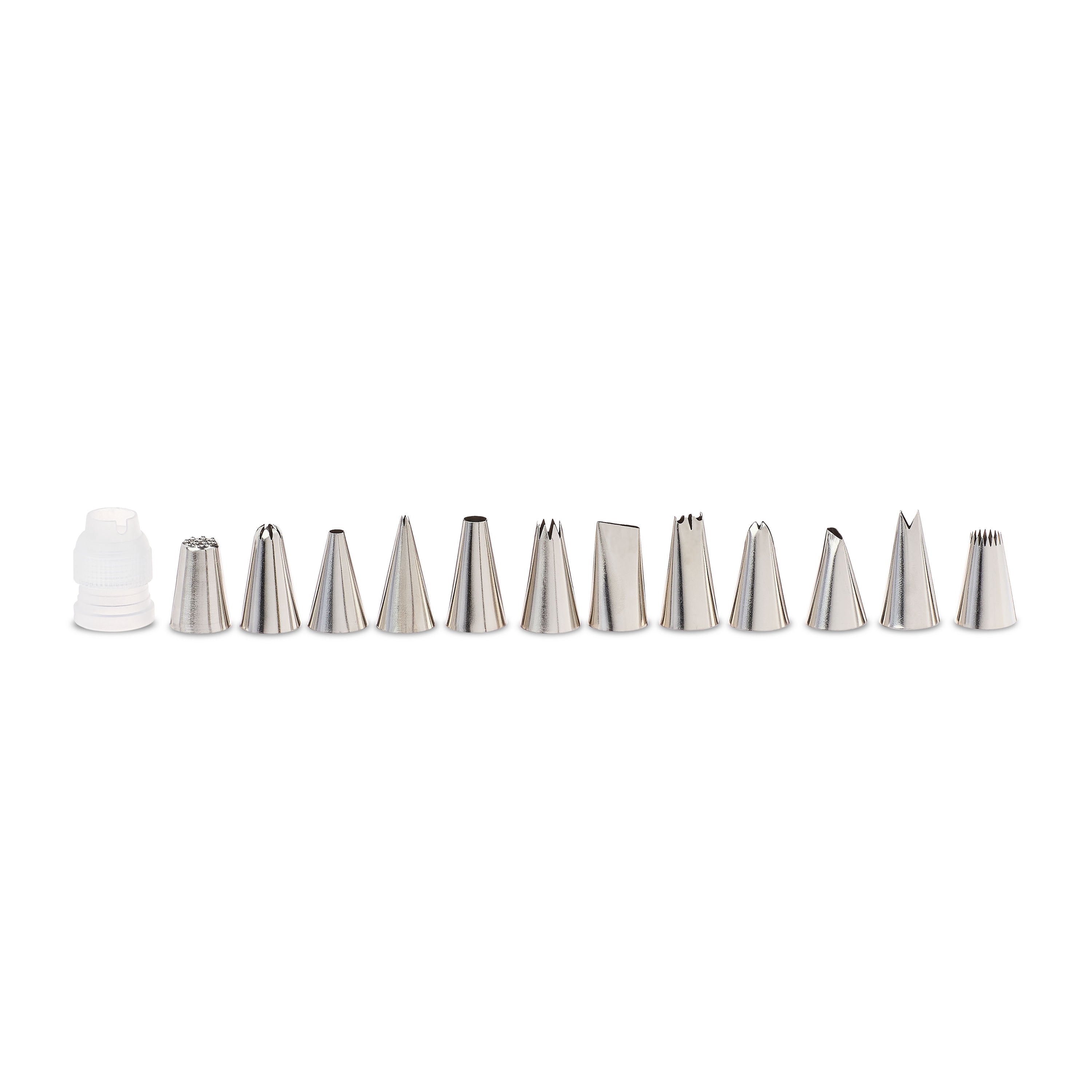 Way To Celebrate Deluxe Cake Decorating Tip Set, 13 Pieces