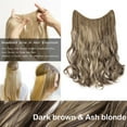 thumbnail image 2 of 20" Extensions de Cheveux Fil Invisible Miracle Ligne de Poisson Secrets Cheveux Soyeux Cheveux Synthétiques Droites, 2 of 4