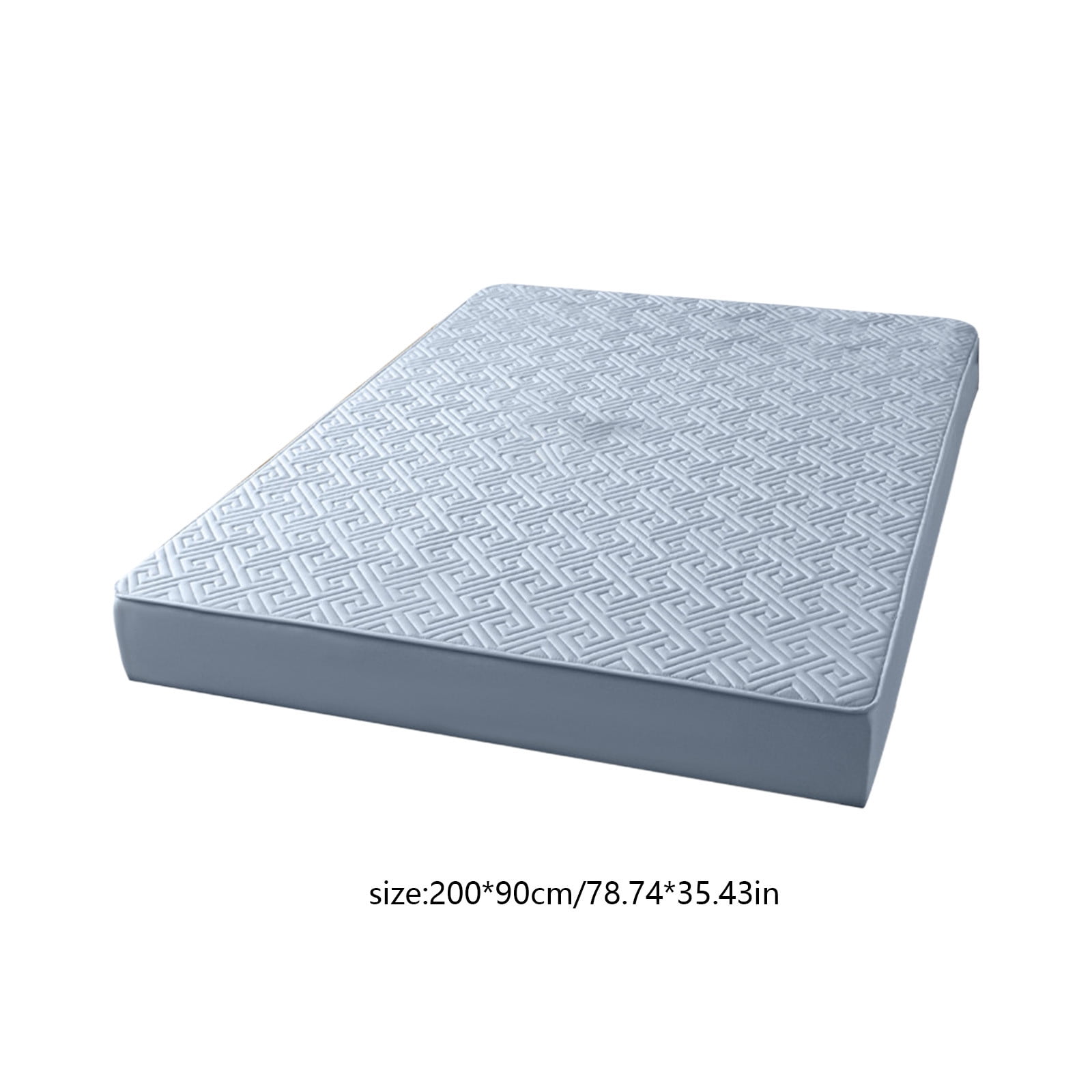 EGYMEN Mattress Protector, Waterproof Fitted Bed Cover With Nonslip Design, All-In-One Mattress Shield For Ultimate Protection, Soft And Comfortable Bed Sheet For Better Sleep(Light Blue)