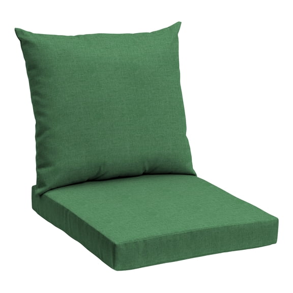 ARDEN Basics Outdoor Deep Seat Set, 22 x 24, Rain-Proof and Fade Resistant, Moss Green Mila