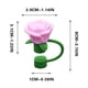 thumbnail image 3 of Tapón para pajitas de rosa para pajitas de 10 mm • Accesorio para la tapa de flores • Material de grado alimentario • Previene impurezas • Fácil de limpiar • Decoración de bebidas coloridas •, 3 of 4