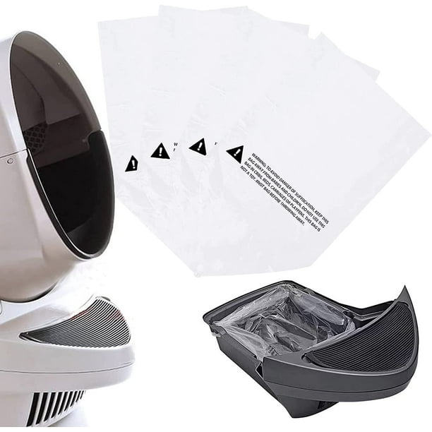 Replacement Waste Drawer Liners Compatible with Litter Bag Robot 3, 4