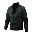 thumbnail image 1 of Veste Décontractée Ample Légère Coupe-Vent à Manches Longues avec Fermeture Éclair avant et Poches pour Activités Extérieures, Randonnée, Cyclisme, Camping, 1 of 8
