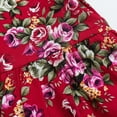 thumbnail image 5 of KONBECA Toddler Girl Outfits Princess Dresses, Baby Girls Long Sleeve One-Piece Floral Print Skirt Casual Dress, Cotton Dresses Red (12-18 Months), 5 of 7