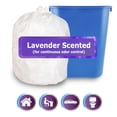 thumbnail image 2 of Bolsas de basura CCLINERS, 10 litros, con aroma a lavanda, 200 unidades, 2 of 9