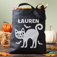 thumbnail image 2 of Personalized Glow In the Dark Halloween Treat Bag, 5 Spooky Styles, 2 of 2