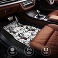 thumbnail image 4 of Sikiie Labrador Retriever Dog Car Foot Mat Set of 4 Pieces Basics Universal Fit Rubber Carpet Floor Mats For Car SUV Van & Truck, 26.8"L x 17.3"W (Front), 13"L x 17.3"W(Rear), 4 of 6