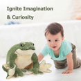 thumbnail image 5 of Giant Frog Stuffed Animal Frog Plush, Large Stuffed Frog Plush, Big Stuffed Green Frog Pillow For Kids, 22 Inch, 5 of 5