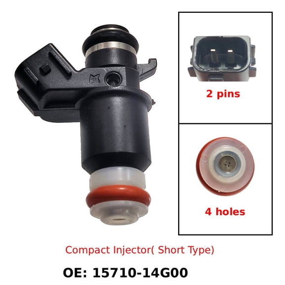 Fuel Injector 15710-14G00 For Suzuki Burgman 400 AN400 650 AN650 250 AN250 03-12