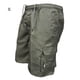 thumbnail image 1 of Pantalones cortos deportivos Hombres Pantalones sueltos casuales Pantalones cortos de trabajo de verano, verde militar, S Inevent AP002304-07, 1 of 6