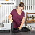 thumbnail image 4 of Pet Zone Designer Diner Adjustable Elevated Dog Bowls Raised Dog Bowl Station with Stand, Adjusts to 3 Heights comes with 2 SS Bowls (7-Cup Capacity), 4 of 13