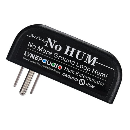 MABOTO LINEPAUDIO Buzz Eliminator AC Ground Loop Noise Eliminator Plug-In AC Buzz Killer Hum Eliminator Noise Canceller