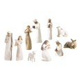 thumbnail image 1 of Estatuilla de Jesús mayimx Belén navideño 10 Uds, 1 of 9