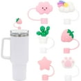 thumbnail image 1 of Tapa para Pajilla para Stanley, 6 Piezas de Cubierta de Silicón Compatible con Tazas de 30 y 40 Oz, Accesorios para Tazas Stanley, 1 of 4