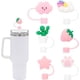thumbnail image 1 of Tapa para Pajilla para Stanley, 6 Piezas de Cubierta de Silicón Compatible con Tazas de 30 y 40 Oz, Accesorios para Tazas Stanley, 1 of 4