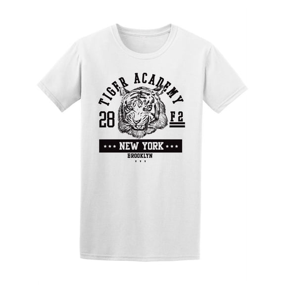 Retro Tiger Mascot Athletic Tee Men's -Image by Shutterstock