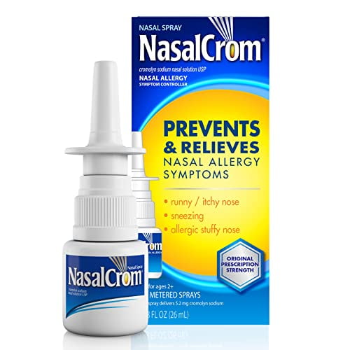 NasalCrom Nasal Spray, Prevents and Relieves Nasal Allergy Symptoms