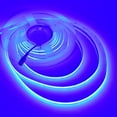 thumbnail image 5 of LEDwholesalers 12V 50W COB High-Output 90-CRI Dot-Free Uniform Glow 16.4-ft Flexible Ribbon 2400-LED Strip Light Kit with Power Supply and DC Dimmer, Blue, 20118BU+DCP, 5 of 5