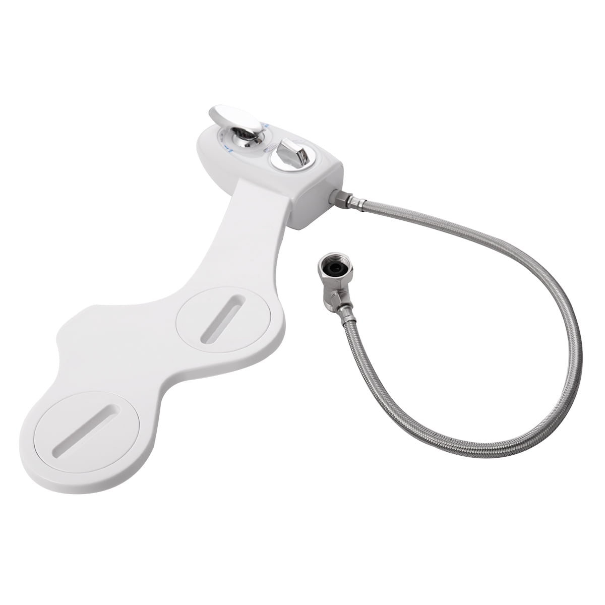 Kepooman Non-Electric Bidet Toilet Seat, Bathroom Seat Attachment Spray Flash Water Clean Kit Kepooman Non-Electric Bidet Toilet Seat, Bathroom Seat Attachment Spray Flash Water Clean Kit