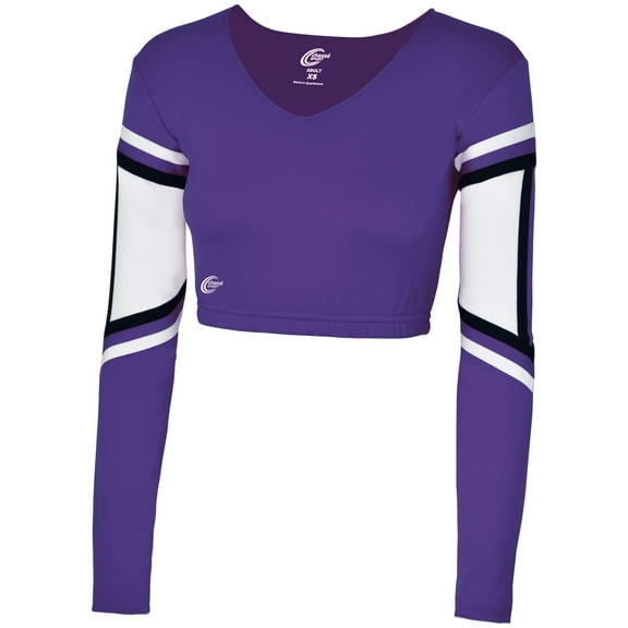Chassé Girls' Performance Legacy Bodyliner Purple/White/Black Youth Small