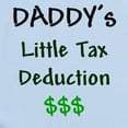thumbnail image 2 of CafePress - Daddy's Little Tax Deduction Infant Bodysuit - Baby Light Bodysuit, Size Newborn - 24 Months, 2 of 4