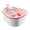 Sakura Pink - New, variant on JOYMOOP Fruit Cleaner Spinner JOYLOOP, Large Fruit Washer Spinner, Fruit Cleaner Spinner with Fruit Washer Bowl, Vegetable Fruit Spinner Washer,Fruit and Vegetable Scrubber