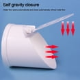 thumbnail image 3 of anti-rat universally Large Displacement Pipe Valve Anti Odor 50-160mm Rain Pipe Cap Insect-proof Roof Cover Drainage Pipe Floor Drains Strainer Plug 75MM, 3 of 8
