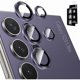 thumbnail image 1 of wonima44 (3+2PCS for Samsung Galaxy S24 Ultra 5G Camera Lens Protector, 9H Tempered Glass Camera Cover Screen Protector Metal Individual Ring for S24 Ultra 5G 2024 [Installation Tray][Case Friendly], 1 of 1