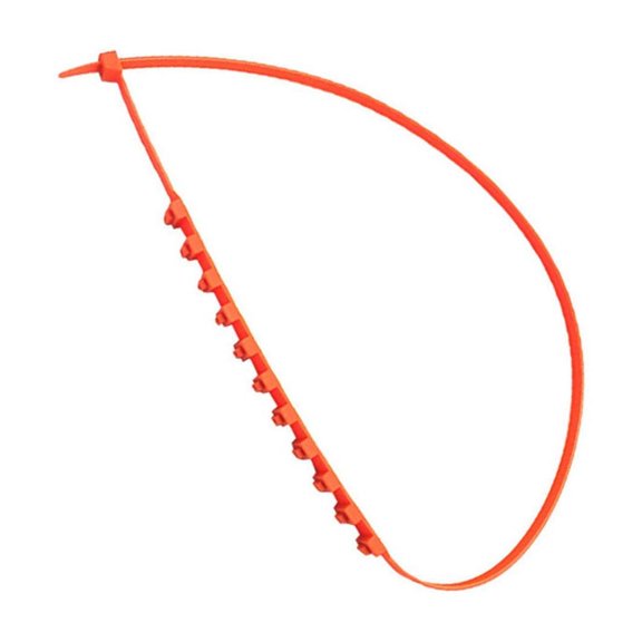 Uutvmp 40 Pcs Tire Zip Ties for Snow, Reusable Anti Snow Chains of Car, Emergency Snow Plastic Non-Slip Cable Tie, Portable Snow Tire Chain for Pickup Trucks & SUV